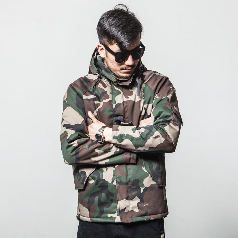 Men's Winter Camouflage Cotton Jacket: The Perfect Blend of Style and Functionality